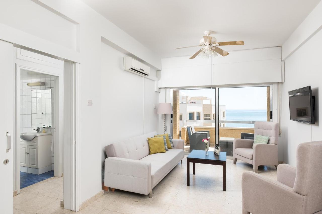 Apollon Sea View Beachfront Ap 302 Larnaca Exteriör bild